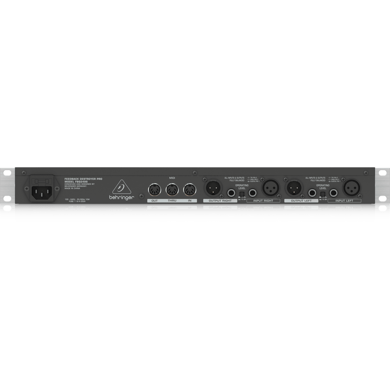 Behringer FBQ2496 Feedback Destroyer Pro Behringer FBQ2496 Feedback Destroyer Pro