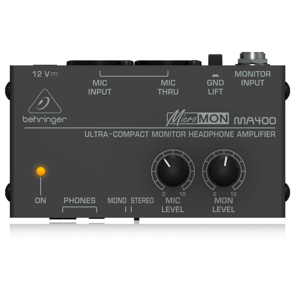 Behringer MICROMON MA400 Monitor Headphone Amplifier - or personal ''more me'' mixer