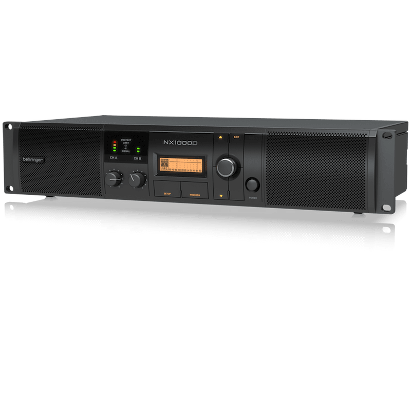 Behringer NX1000 Ultra-Lightweight 1000w Power Amplifier