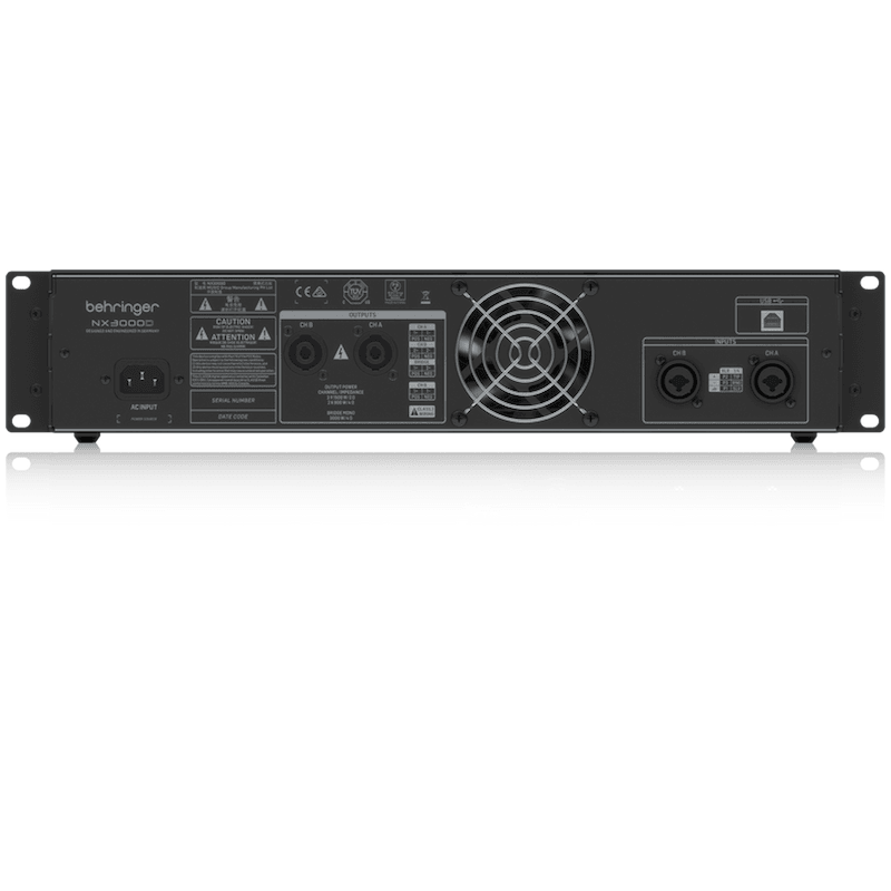 Behringer NX3000D UltraLightweight 3000Watt ClassD Power Amplifier