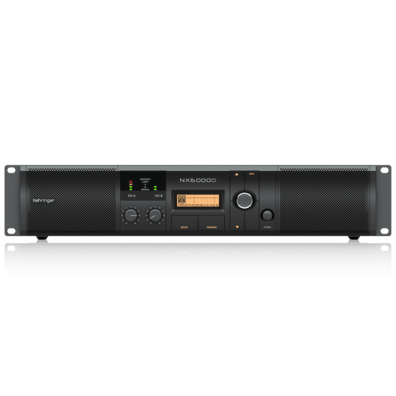 Behringer NX6000D Ultra-Lightweight 6000w Power Amplifier