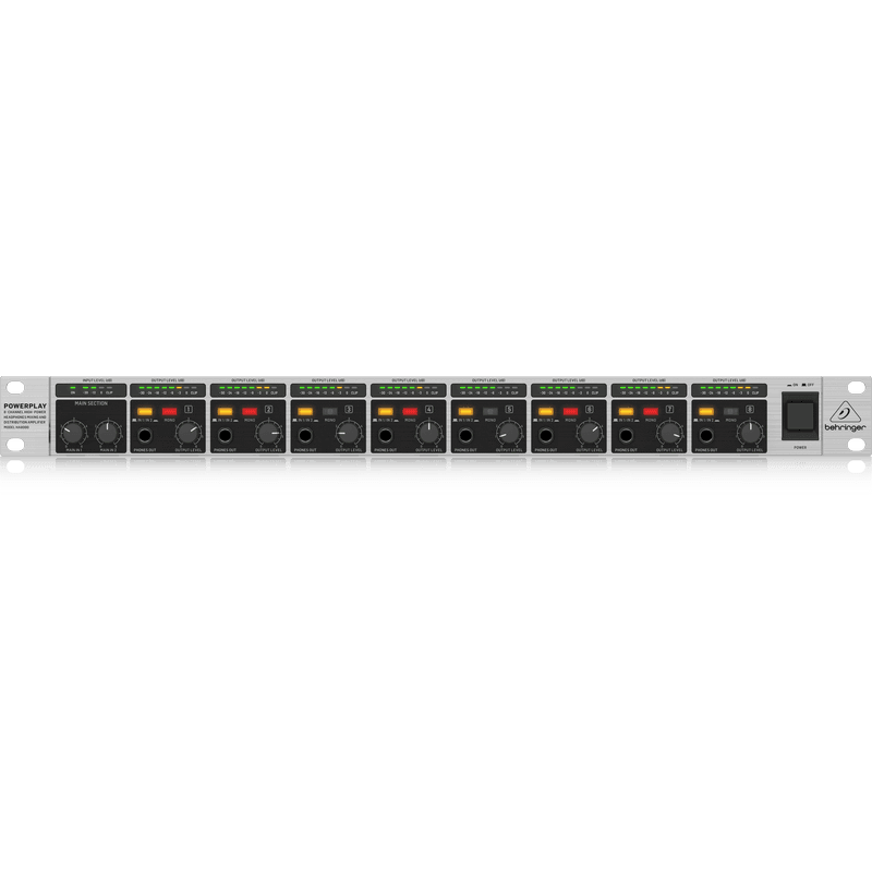 Behringer POWERPLAY PRO-8 HA8000 V2 8-Channel Headphone Amplifier