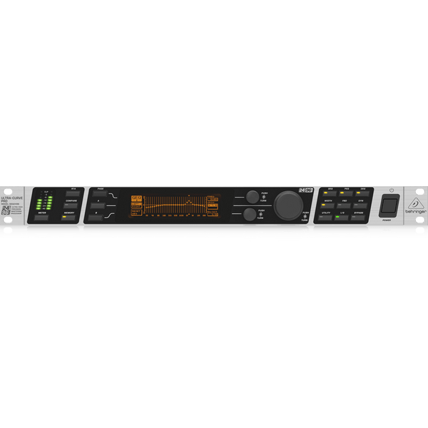 Behringer ULTRACURVE PRO DEQ2496 24-Bit/96 kHz Equalizer/Analyzer/Feedback Destroyer