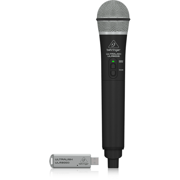 Behringer ULTRALINK ULM300USB 2.4 GHz Digital Wireless System with Handheld Microphone and Dual-Mode USB Receiver