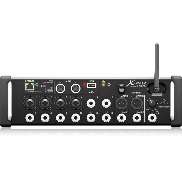 Behringer X AIR XR12 12-Input Digital Mixer for iPad/Android Tablets