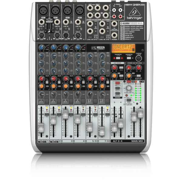 Behringer XENYX QX1204USB Premium 12-Input 2/2-Bus Mixer