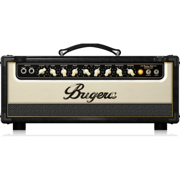 Bugera V22HD INFINIUM 22-Watt Vintage 2-Channel Tube Amplifier Head