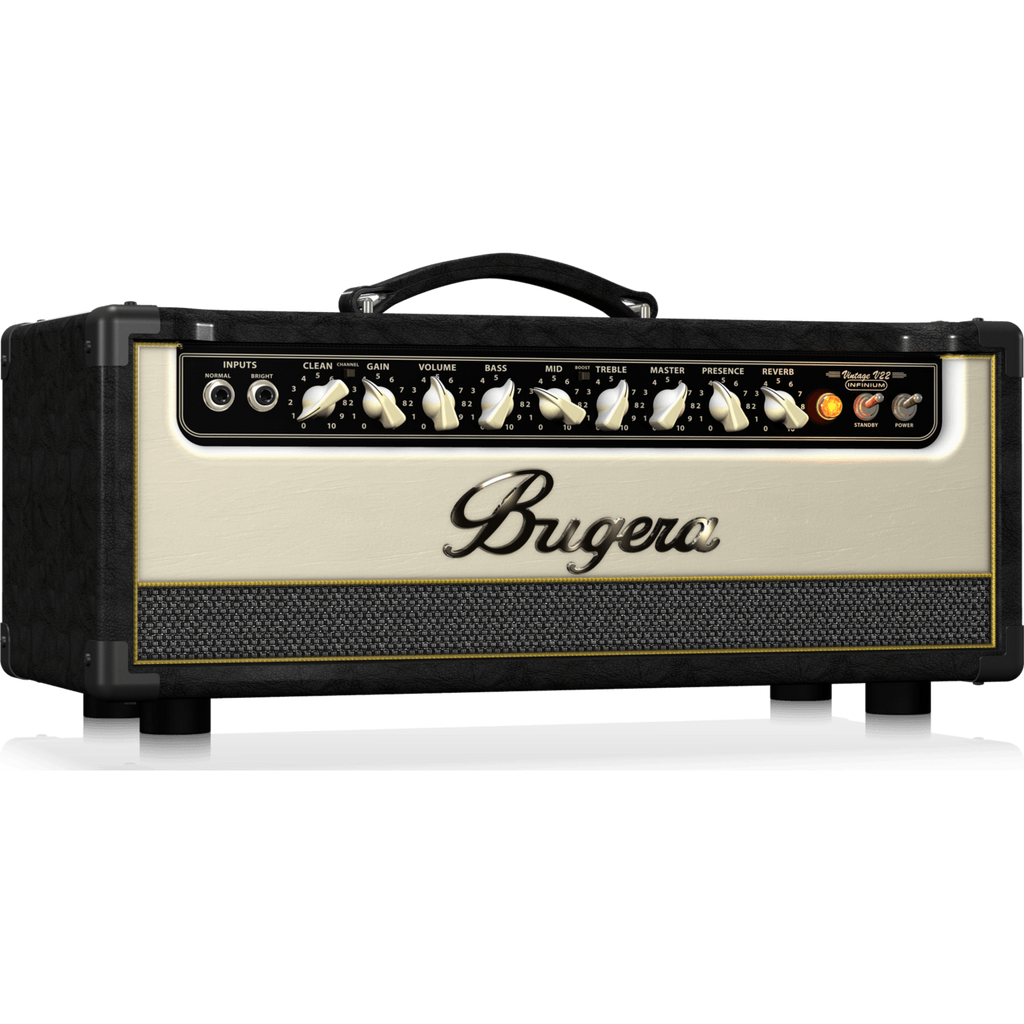 Bugera V22HD INFINIUM 22-Watt Vintage 2-Channel Tube Amplifier Head