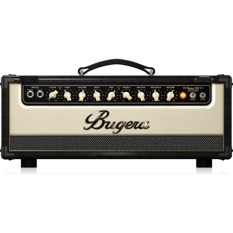 Bugera V55HD INFINIUM 55-Watt Vintage 2-Channel Tube Amplifier Head