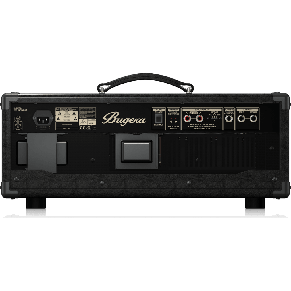 Bugera V55HD INFINIUM 55-Watt Vintage 2-Channel Tube Amplifier Head