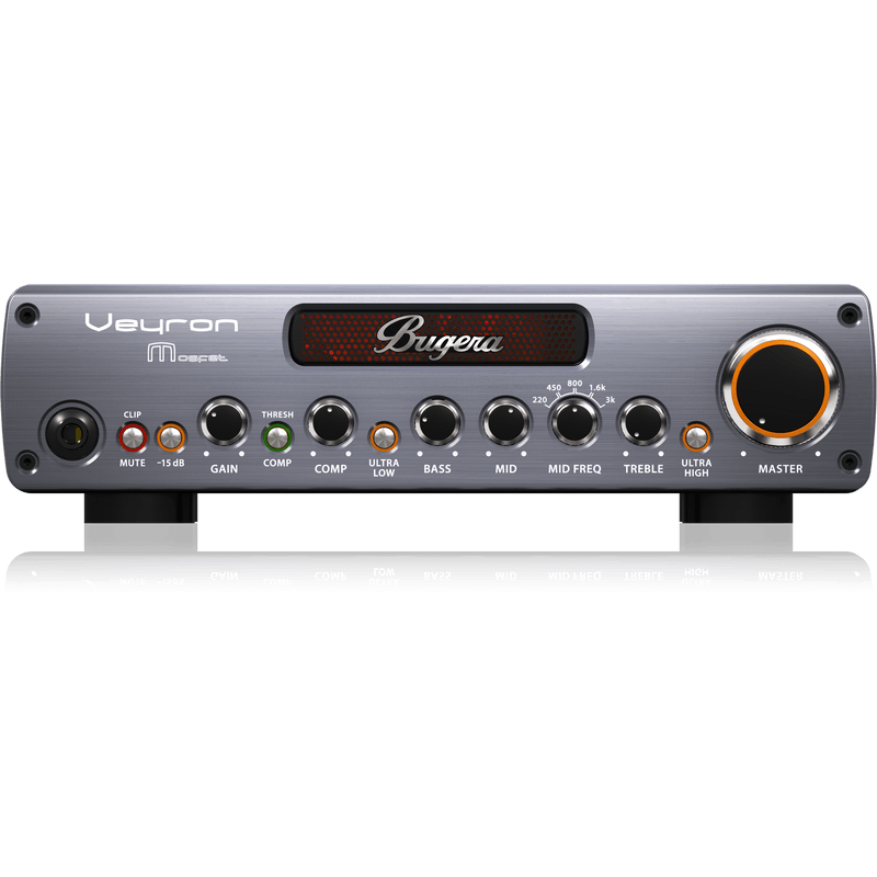 Bugera Veyron BV1001M 2,000-Watt Class-D Bass Amplifier With MOSFET Pr ...