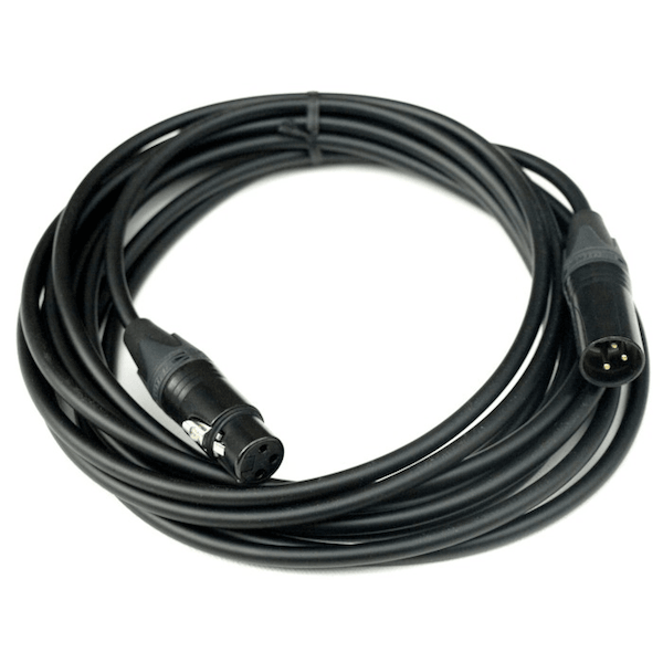 Canare L4E6-S "Starquad" Premium Mic Cable with NEUTRIK XX-B Black/Gold XLR's - Buy 3 Get One Free
