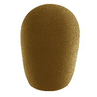 Cannon HS14T & HS18T Ear-Hook Headset Microphone Tan Windsock