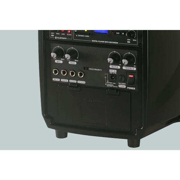 Chiayo Focus Pro 70 Portable PA System with built-in Bluetooth/SD/USB Player Recorder