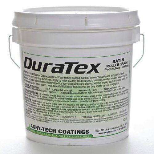 DuraTex Speaker Cabinet Coating Roller Grade: Ultra Deep Tint Base - 1 Gallon (3.8L)