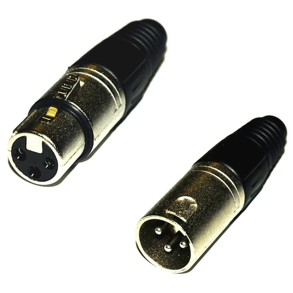 EWI Male & EWI Female 'Neutrik style' 3-Pin XLR Line Connector Bulk Pack