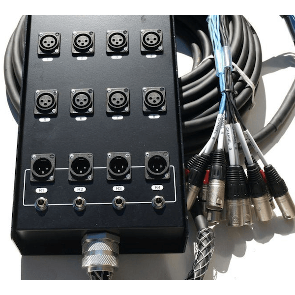 EWI PSPX8466S 8 Send - 4 Return Multi Core - 66 Feet (20 Metres)