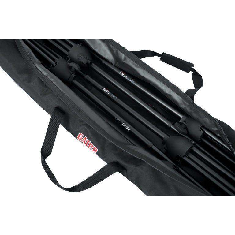 Gator GPA-SPKSTDBG-50 Speaker Stand Bag - Black, Holds Standard Speaker Stands