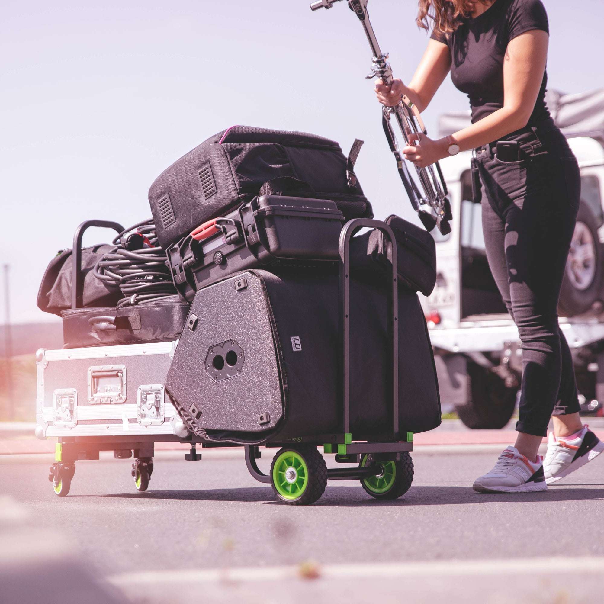Gravity CART M 01 B Multi-functional 8-in-1 Equipment Trolley (Medium)