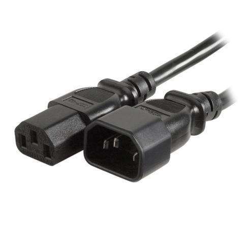 IEC-C13 Plug to IEC-C14 Socket Extension Power Cable