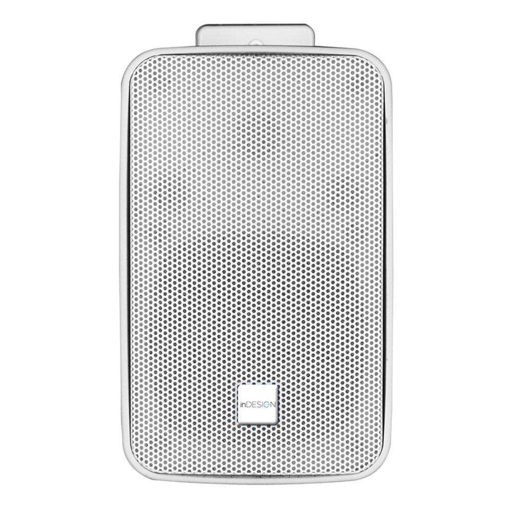 inDESIGN iD-BGM4 4″ 2-Way Weather Resistant Installation Speakers (pair) - Black or White - White