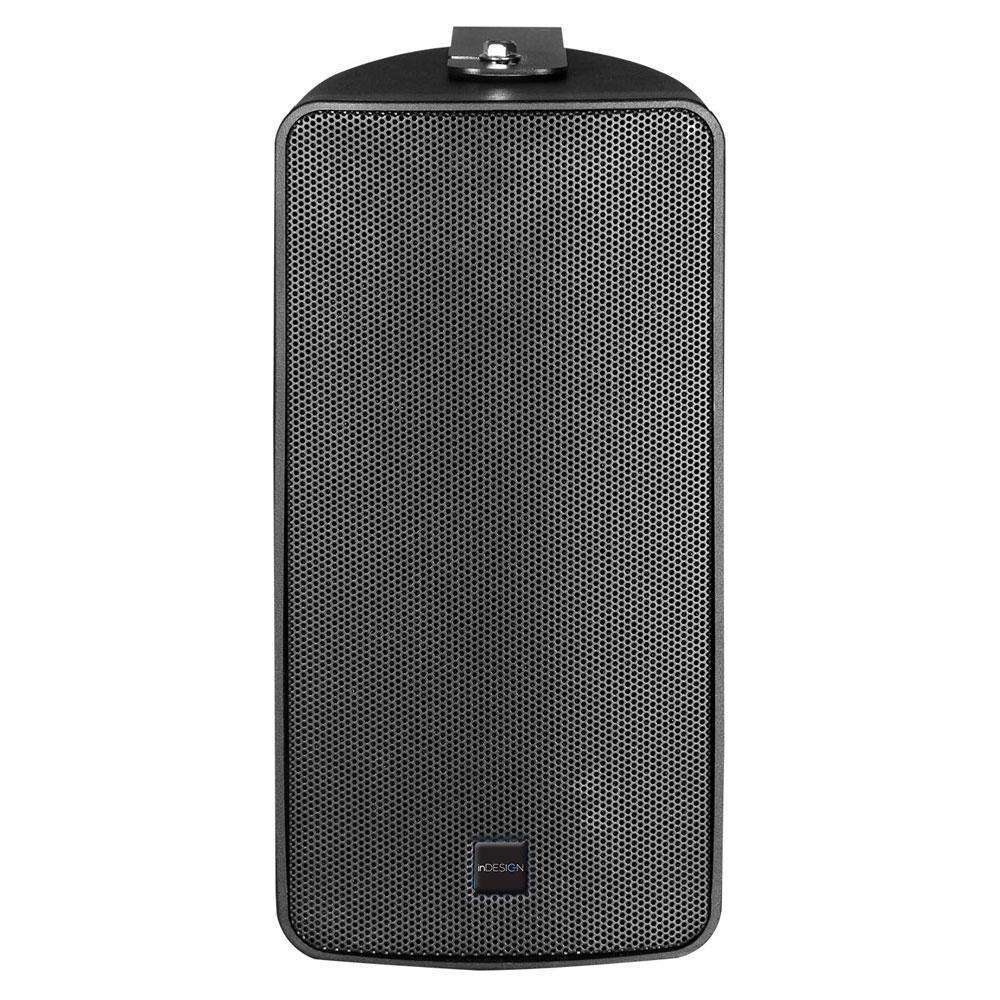 inDESIGN iD-BGM6 V2 6″ 2-Way Weather Resistant  Installation Speakers (pair) - Black or White - Black