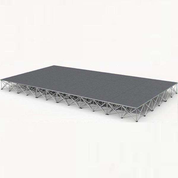 Intellistage 3 Metre x 6 Metre Portable Stage - 40 or 60cm High (18 Square Metres) - 40cm