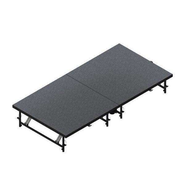 Intellistage Staging 101 Height Adjustable Mobile Folding 4′ x 8′ (1.22M x 2.44M) Stage