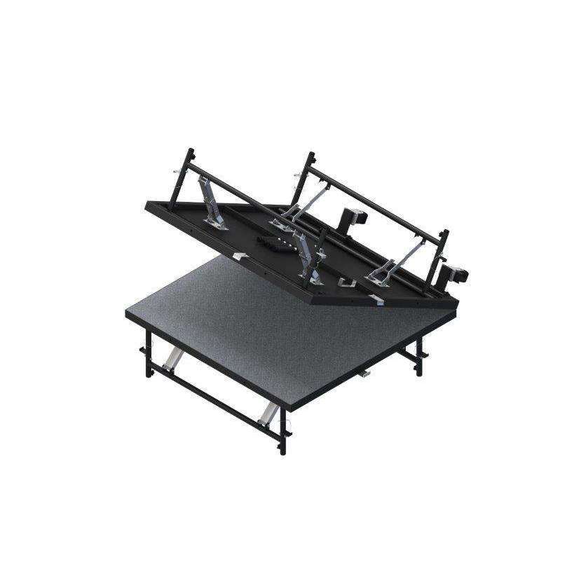 Intellistage Staging 101 Height Adjustable Mobile Folding 4′ x 8′ (1.22M x 2.44M) Stage