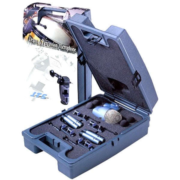 JTS NXB5M Drum Microphone Pack  in Hard Shell Case (4 x CX-505 & 1 x NX-2)