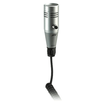 JTS PTT-1 Push to Talk Microphone with Wall Hook (3 or 5 Pin XLR)