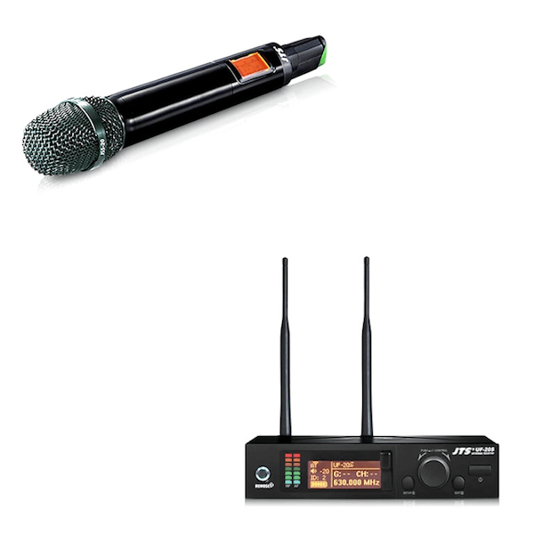 JTS UF-20 Single Channel Handheld Wideband Wireless System (624-694 MHz)