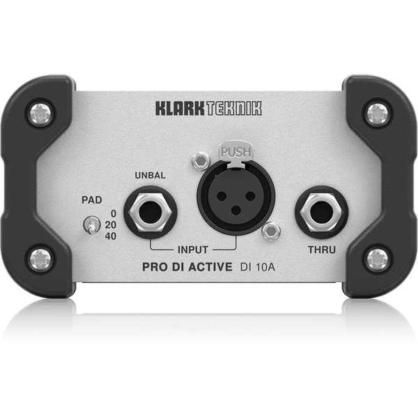 Klark Teknik DI 10A Active DI Box with Midas Transformer