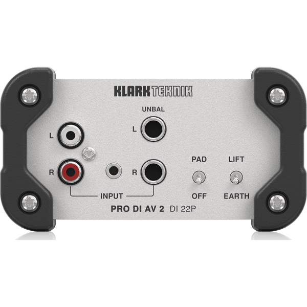 Klark Teknik DI 22P Passive Stereo DI Box