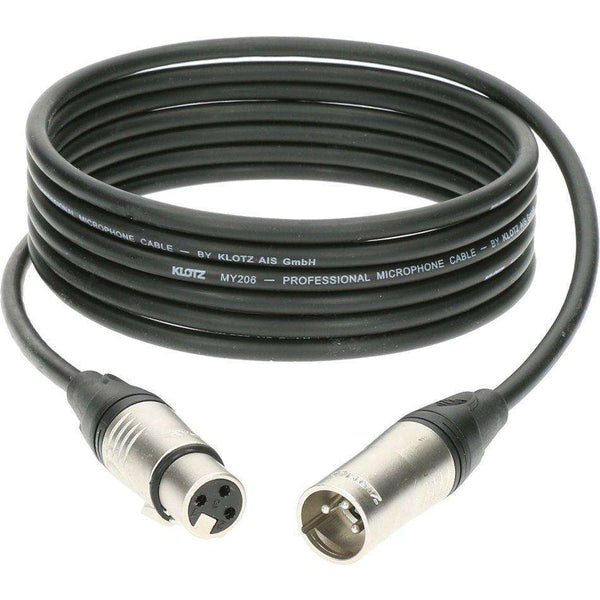 Klotz M1K1FM Series Female to Male XLR Microphone Cable - 3, 5 & 10 Metre