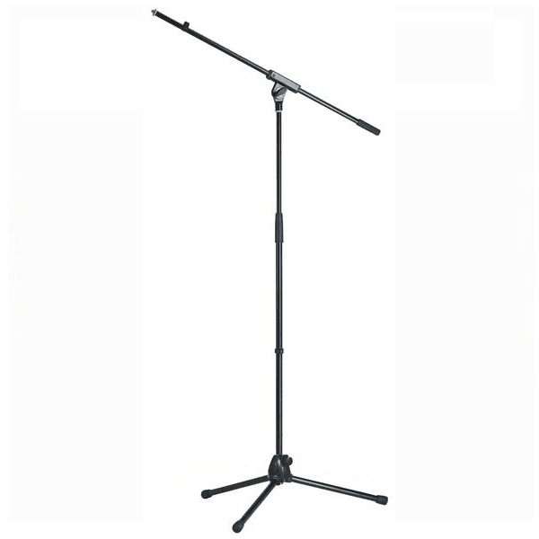 König & Meyer (K & M) 210/70 Classic Black Mic Stand with Boom