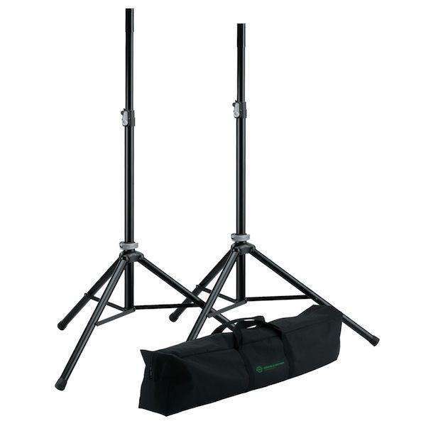 König & Meyer (K & M) 21449 Speaker Stand Package - only 3kg each with 50kg load capacity