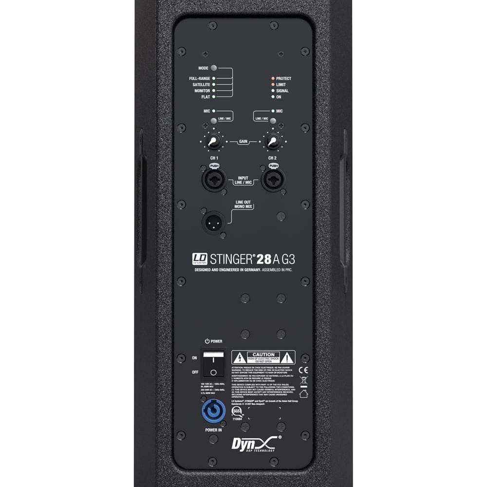 LD Systems Stinger 28 A G3 Powered Dual 8″ PA Speaker