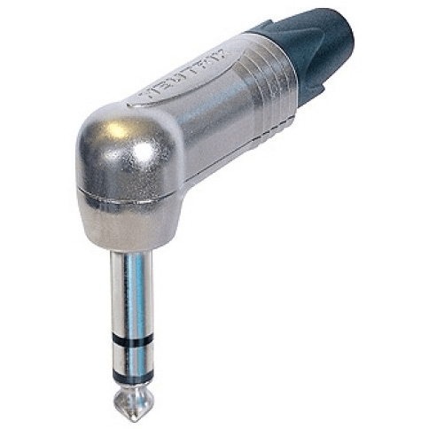 Neutrik - NP3RX - 3-Pole Right-angle 1/4" Phone Plug