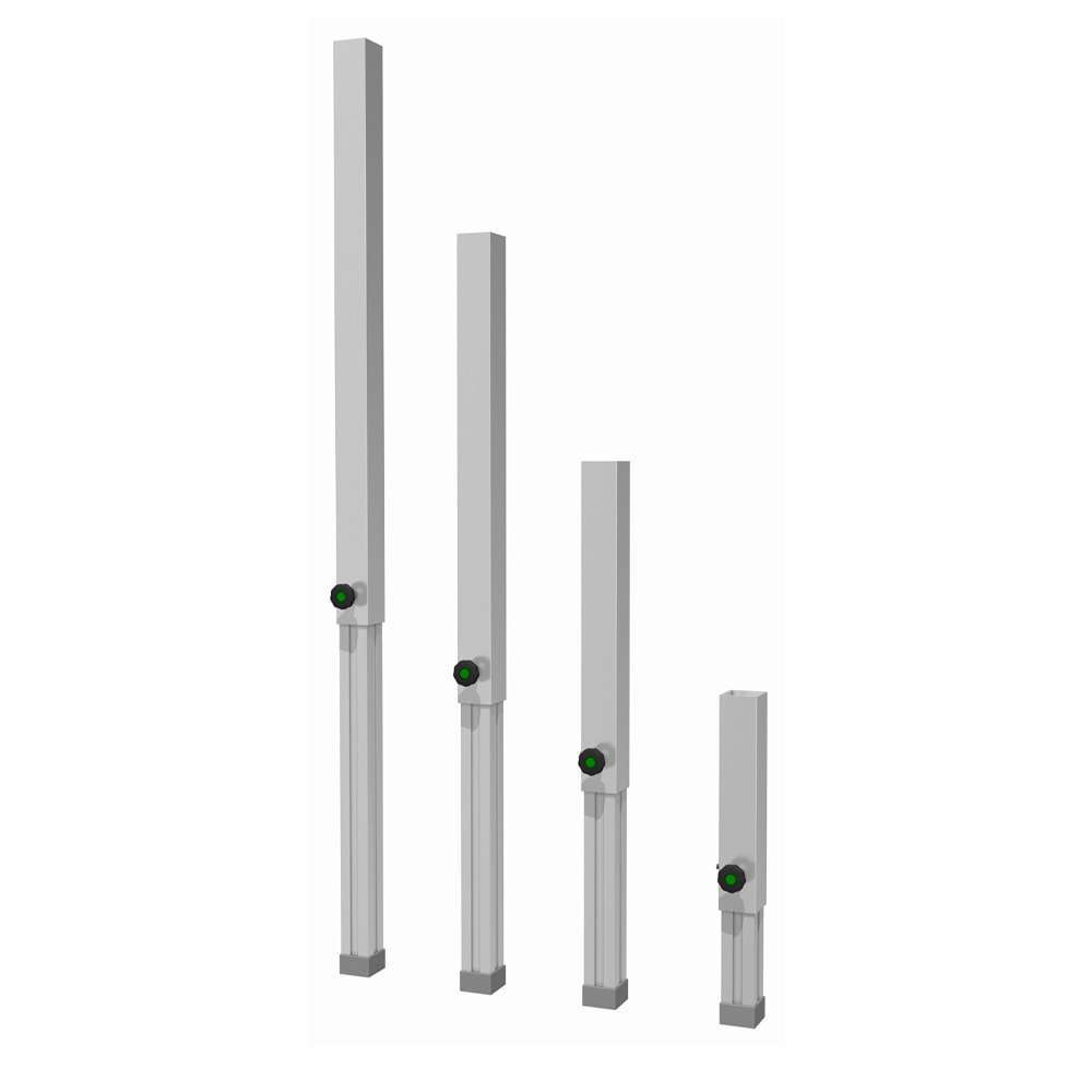 Power Dynamics Deck750 Telescopic Stage Leg Set 60 100CM x4 Cannon power-dynamics-deck750-telescopic-stage-leg-set-60-100cm-x4-cannon