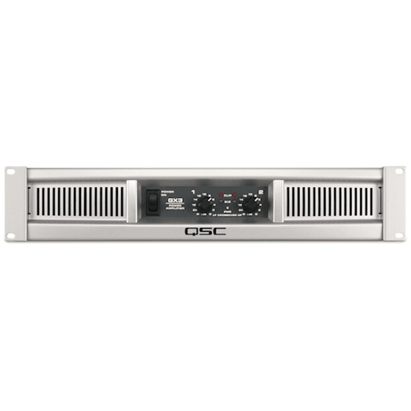 QSC GX3 2 x channels of 425w/4ohms. 2RU. 12Kg Power Amplifier
