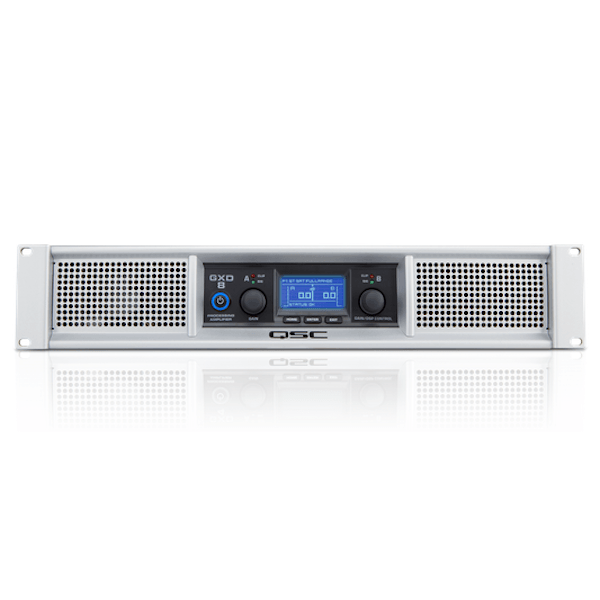QSC GXD8 2 x channels of 1200w/4ohms Power Amp with Intergrated Digital Signal Processing