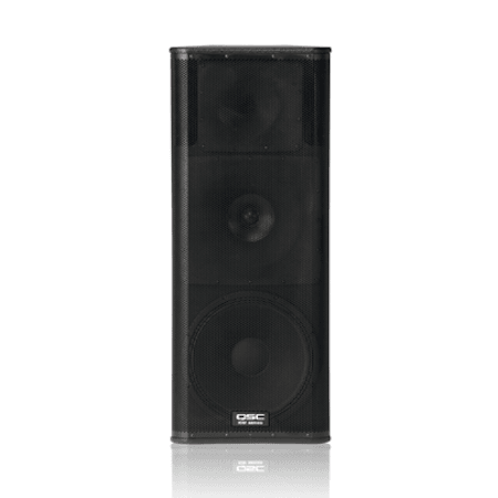 QSC KW153 15" 3-Way 1000watt Birch Plywood Trapezoidal Speaker