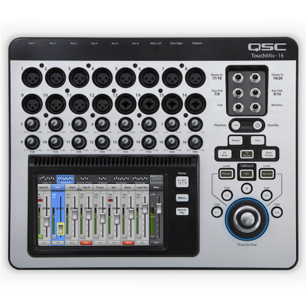 QSC TouchMix-16 16-Channel Compact Digital Mixer