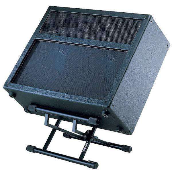 Quik Lok BS/317 Double Brace Low-profile Amp/Monitor/Speaker Tilt-back Stand