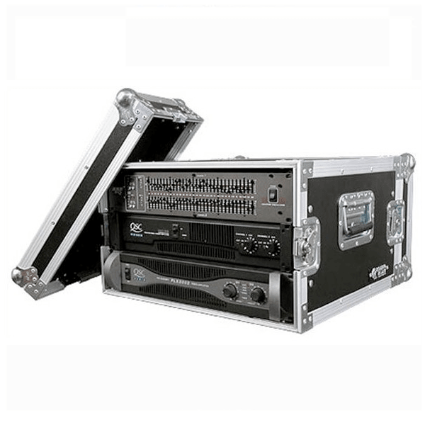 Road Ready RR6UAD 6 Unit Amplifier Rack Case