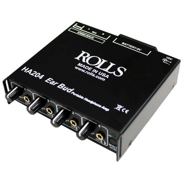Rolls HA204p Portable Battery Operated Headphone Amp