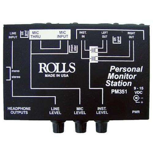 Rolls PM351 3 Channel Personal Monitor System