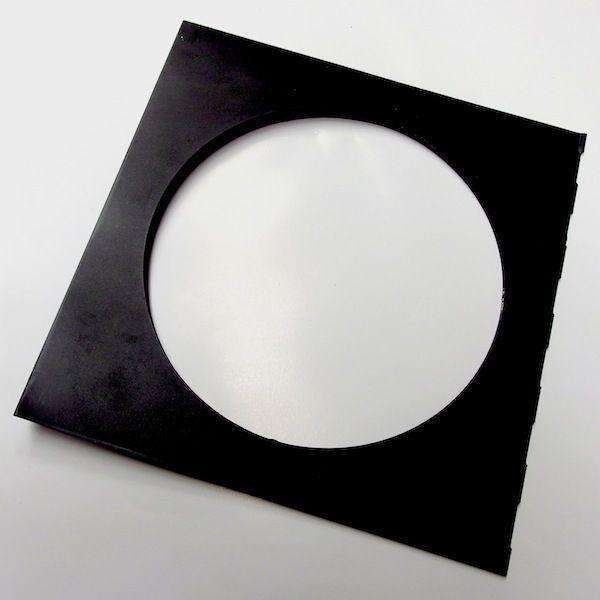 Sets of 4 Aluminium Gel Frames - Black and Polished