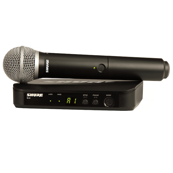 Shure BLX24/PG58 Handheld Wireless System (662-686MHz)